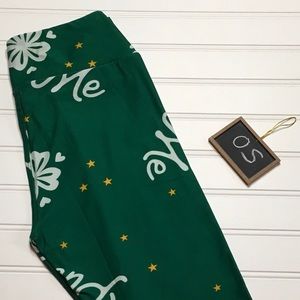 LuLaRoe OS St Patrick’s Day leggings